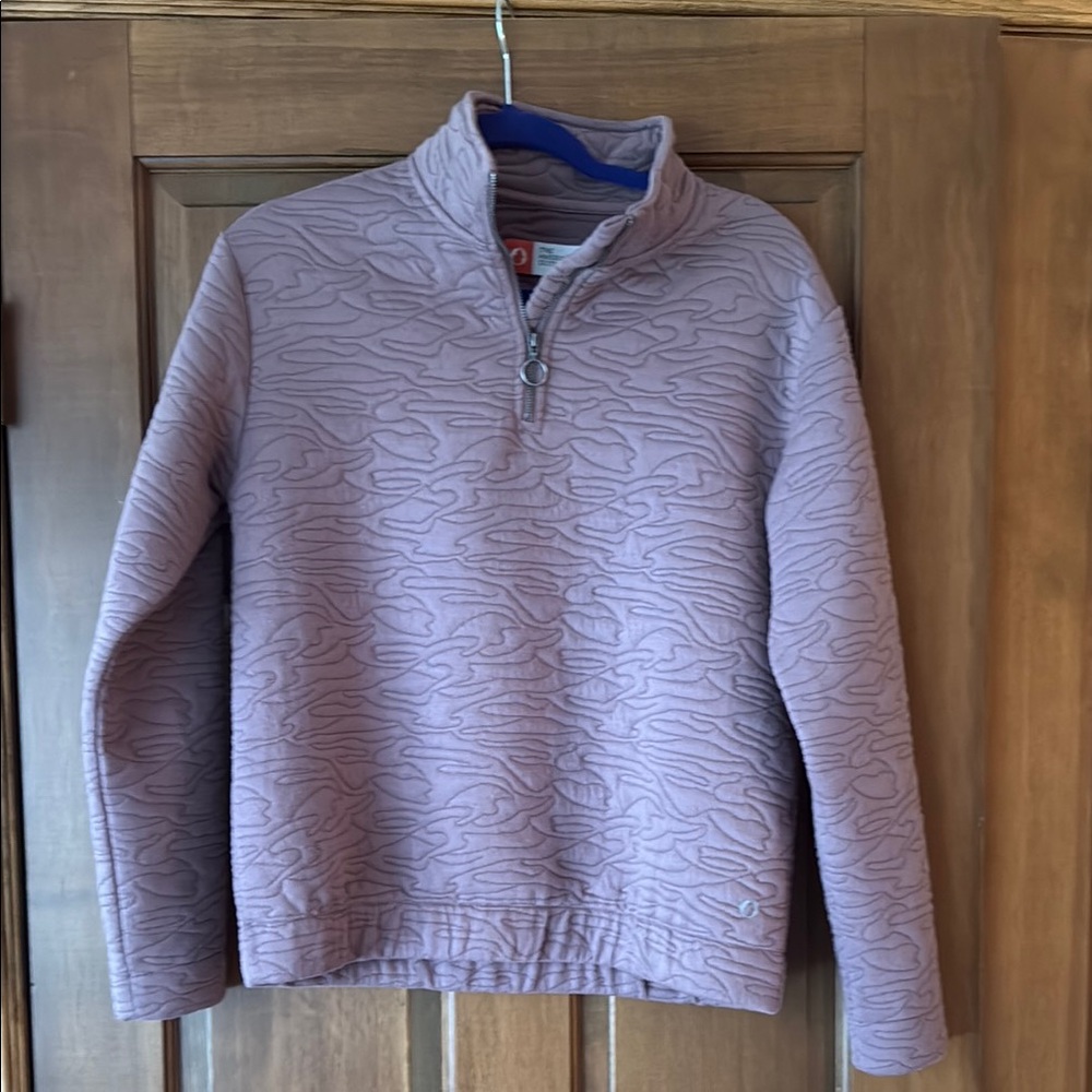 Women's Purple Quarter-Zip Top